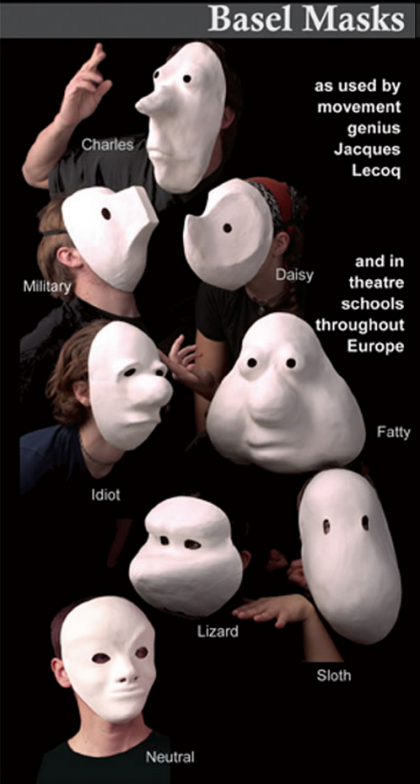Basel Masks, Lecoq Masks, Fasnacht Masks
